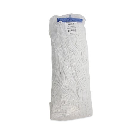 Unisan Cut-End Wet Mop, White, Rayon, 724R 724R